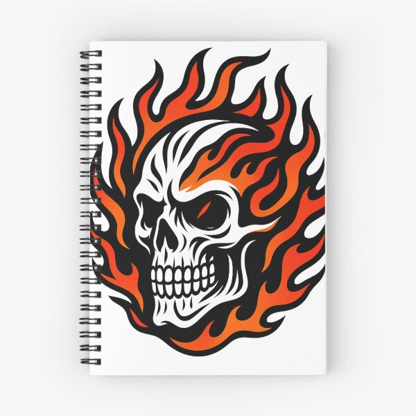 Item preview, Flame Skull Tribal · Tribal Flame Skull designed and sold by DjokosDisigns.