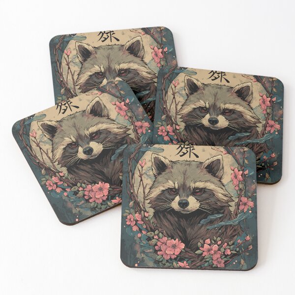 Item preview, Tanuki Yokai designed and sold by bapupa.