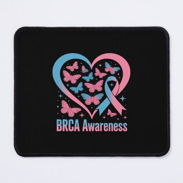 Item preview, BRCA Awareness heart Ribbons And Butterflies designed and sold by August4Laughs25.