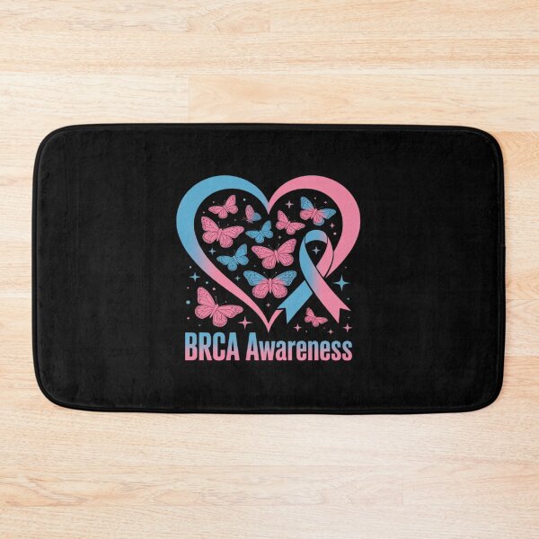 Item preview, BRCA Awareness heart Ribbons And Butterflies designed and sold by August4Laughs25.