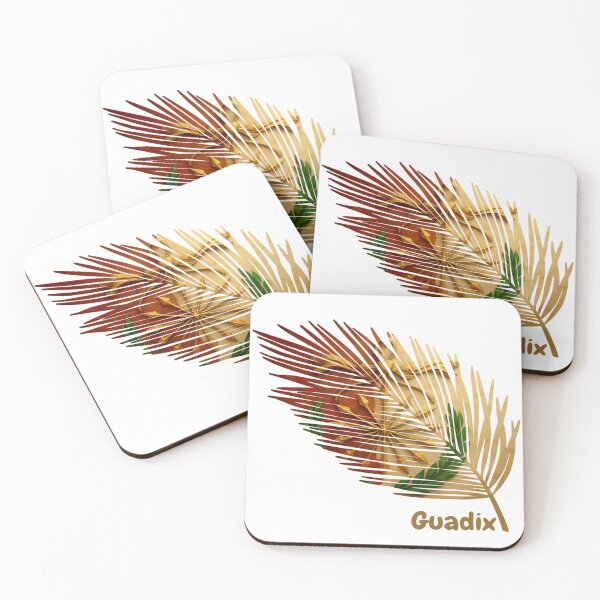 Item preview, Abstract Flag of Guadix – Feather Shape Design designed and sold by ArteJorge48.