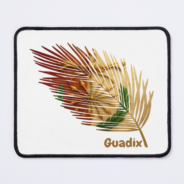 Item preview, Abstract Flag of Guadix – Feather Shape Design designed and sold by ArteJorge48.
