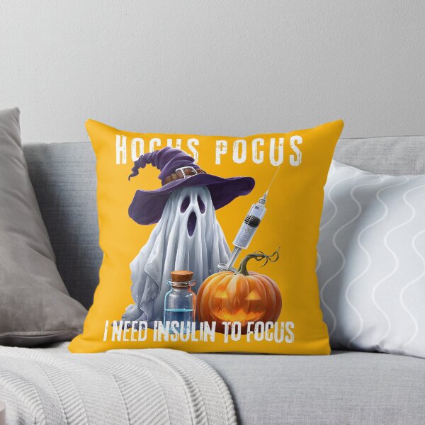 Item preview, Hocus Pocus I need Insulin to Focus t-shirt designed and sold by Millsoft.
