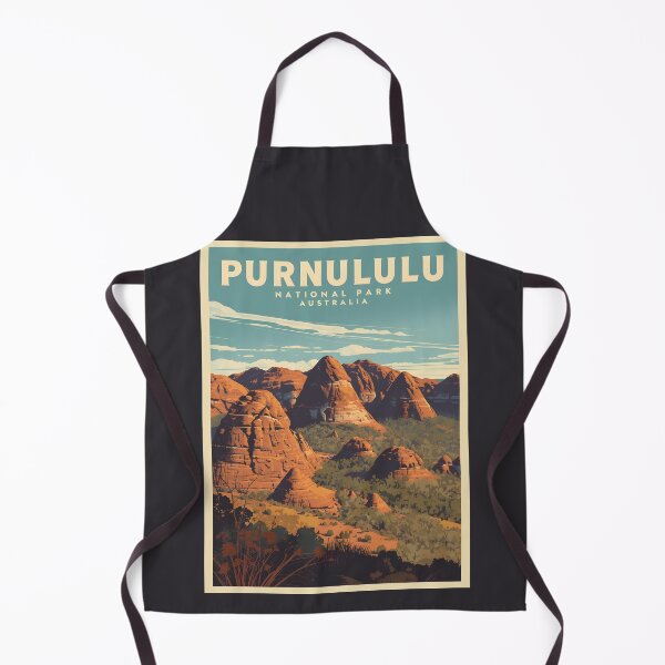 Item preview, A Vintage Illustration of Purnululu National Park - Australia designed and sold by GoodOldVintage.