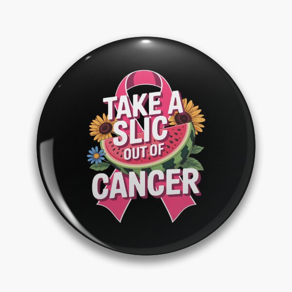 Item preview, Breast Cancer Take A Slice Out Of Cancer Watermelon Melon designed and sold by Jadiantukora.