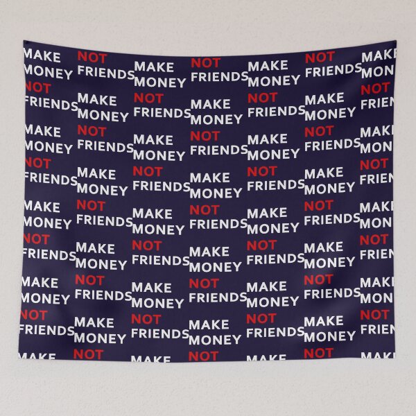 Item preview, Tshirts office funny tshirt make money not friends funny clothes Instagram outfit top gift for frien designed and sold by LandMeetSky.