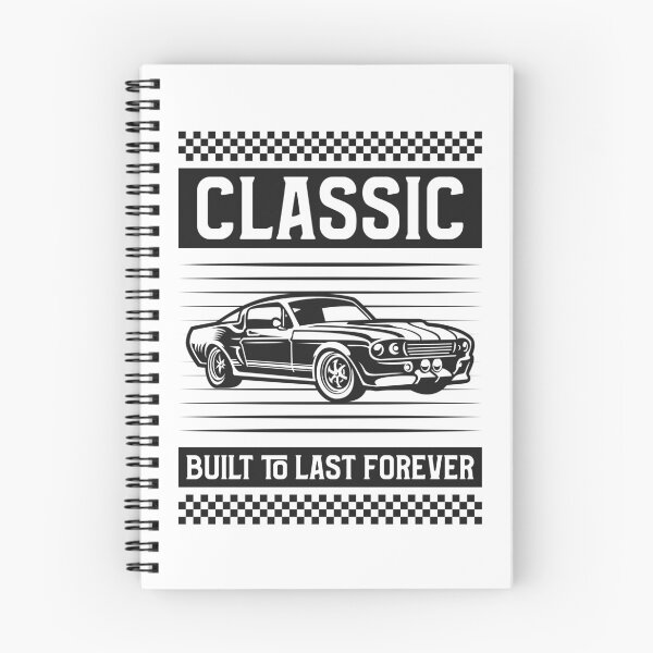 Item preview, Classis Built To Last Forever Cars T-Shirt designed and sold by FreshFitsForYou.