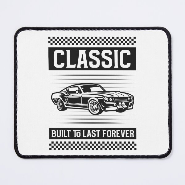 Item preview, Classis Built To Last Forever Cars T-Shirt designed and sold by FreshFitsForYou.