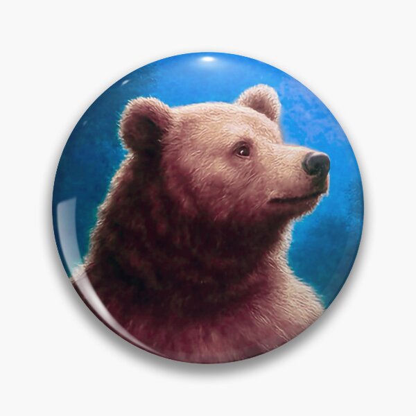Item preview, A bear dances in the forest under a full moon designed and sold by Steffani Lehmann.