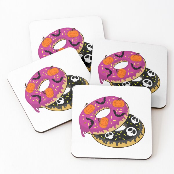 Item preview, Halloween Donuts Illustration | Cute Spooky Dessert Art designed and sold by holywarter.