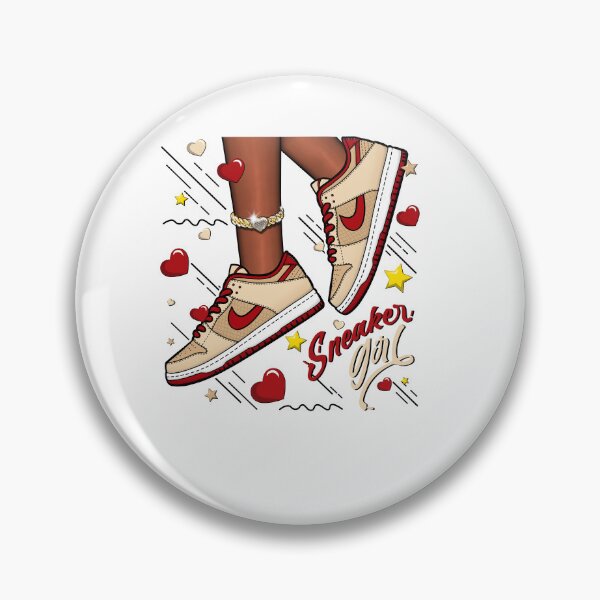 Item preview,  To Match Dunk Low Strawberry Waffle - SNEAKER Girl Heart Flying  designed and sold by lnaylor01.