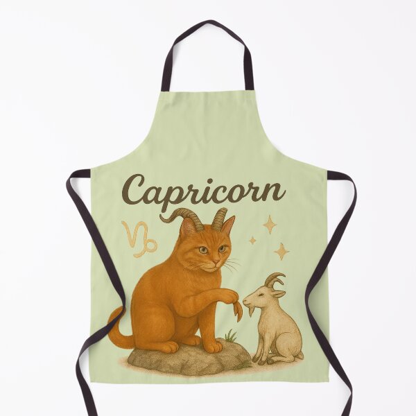 Item preview, Zodiac Cat – Capricorn | Funny Realistic Astrology Art designed and sold by PureConcept.