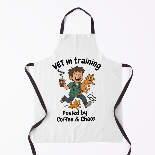 Item preview, Vet Student Gift – Coffee, Cat & Chaos - "Vet in Training Fueled by Coffee & Chaos" designed and sold by Bettybee00.