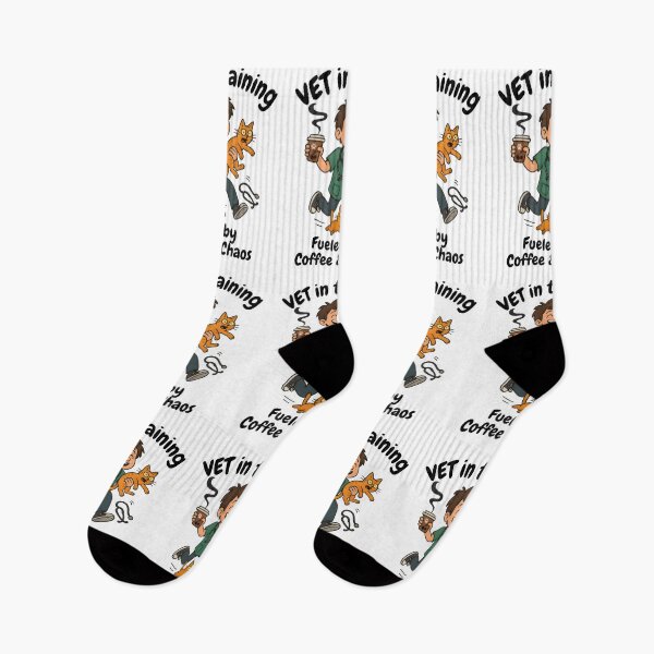 Item preview, Vet Student Gift – Coffee, Cat & Chaos - "Vet in Training Fueled by Coffee & Chaos" designed and sold by Bettybee00.