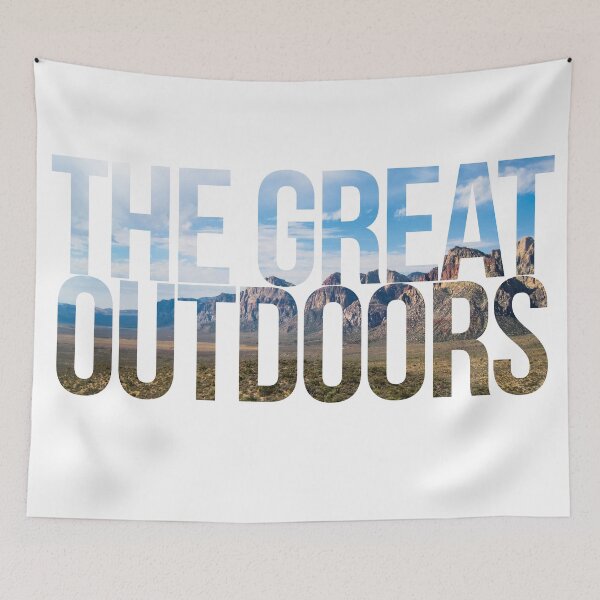 Item preview, THE GREAT OUTDOORS designed and sold by HollyPrice.