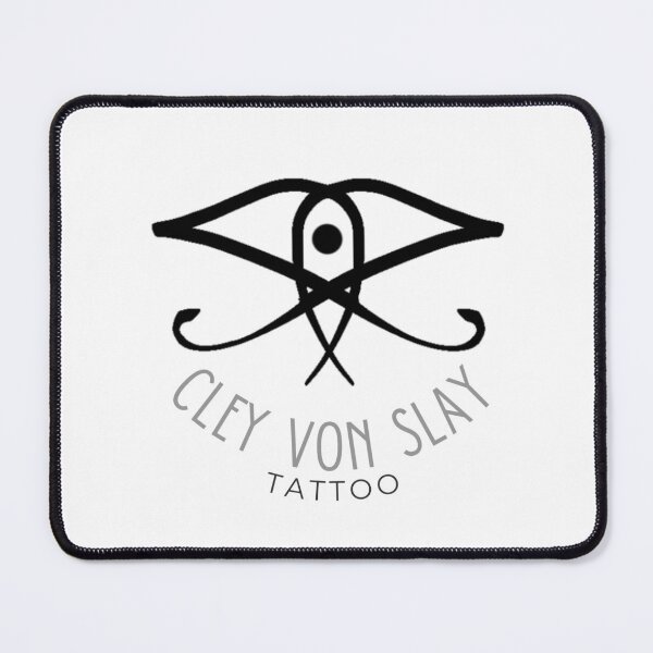 Item preview, Logo tattoo shop Cley Von Slay designed and sold by CleyVonSlay.