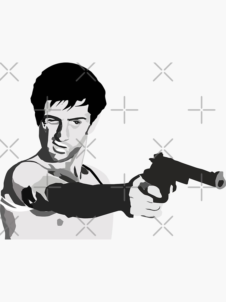 Travis Bickle - Taxi Driver - You talkin' to me? by mayerarts