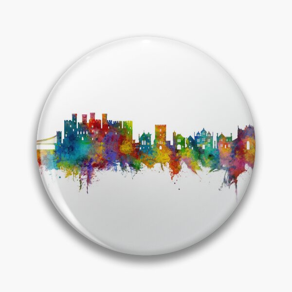 Item preview, Conwy Wales Skyline designed and sold by ArtPrints.