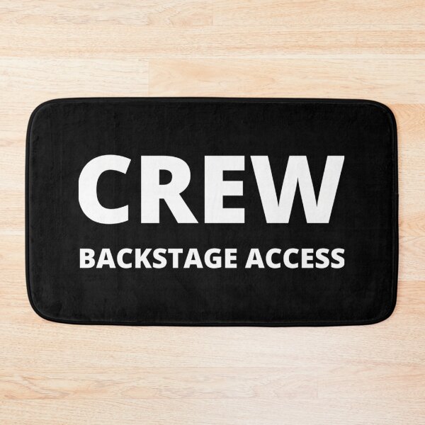 Item preview, Crew Backstage Access. designed and sold by Bogdaendeguz.