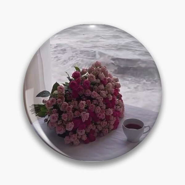 Item preview, Blumenstrauß am Fenster mit Kaffee am Strand 	•	Flowers & Coffee by the Beach Window 	•	Strandmoment – Blumen, Kaffee und Ruhe designed and sold by Yaroplanner.