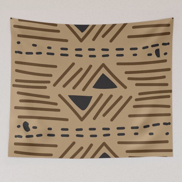Item preview, Authentic Bogolan pattern designed and sold by Wolagno.