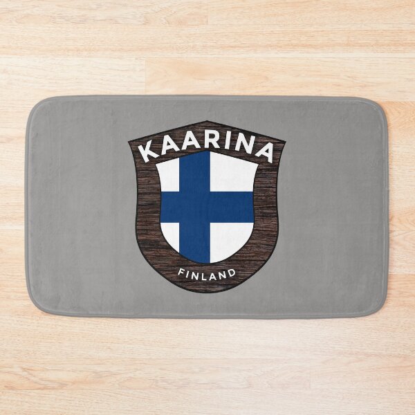 Item preview, Kaarina Finland Emblem Flag designed and sold by World Designs.