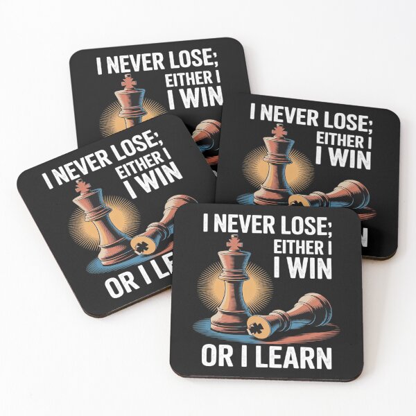 Item preview, Chess Player Board Game I Never Lose Either Win or Learn designed and sold by KingsLife1994.
