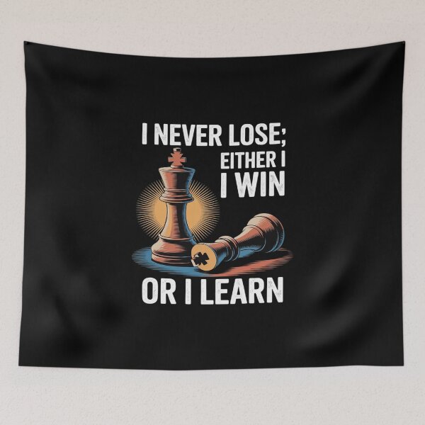 Item preview, Chess Player Board Game I Never Lose Either Win or Learn designed and sold by KingsLife1994.