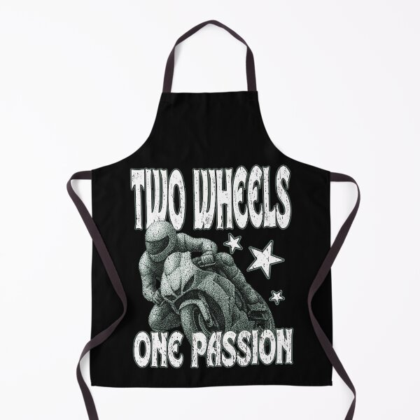 Item preview, TWO WHEELS ONE PASSION motorcycle fanatic motorbike rider road racing motorsport designed and sold by Jt41.