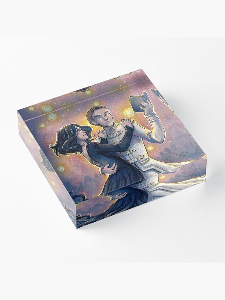 Alternate view of Dance of the Mistborn Acrylic Block