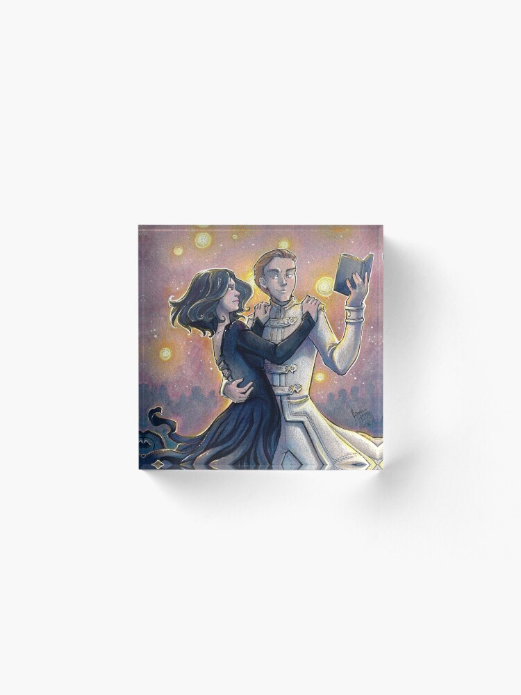 Alternate view of Dance of the Mistborn Acrylic Block