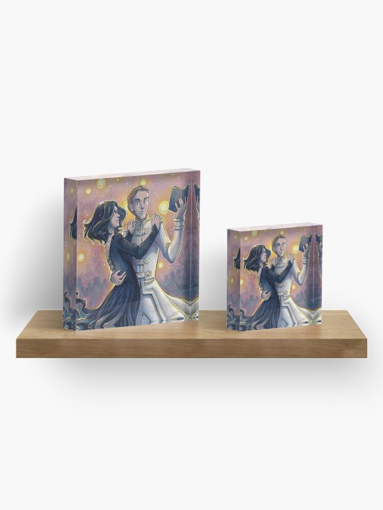 Alternate view of Dance of the Mistborn Acrylic Block