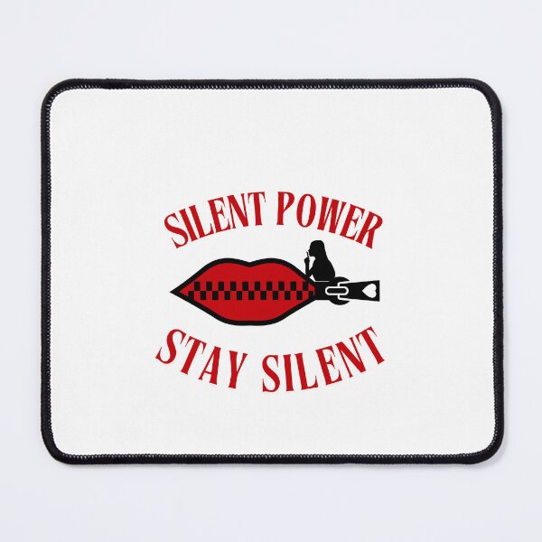 Item preview, Silent Power Minimalist Typography Design designed and sold by Selora1.