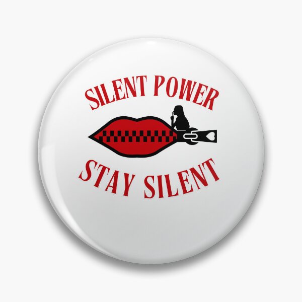 Item preview, Silent Power Minimalist Typography Design designed and sold by Selora1.