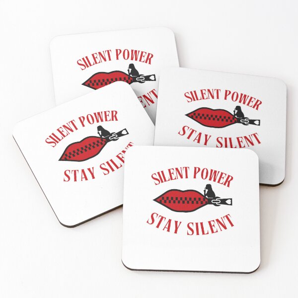 Item preview, Silent Power Minimalist Typography Design designed and sold by Selora1.