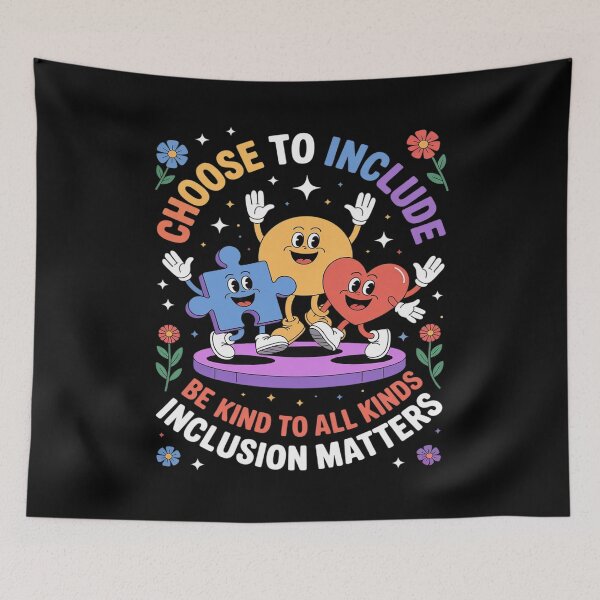Item preview, Choose To Include Inclusion Matters Autism Awareness Teacher designed and sold by BlackStars3Neon.