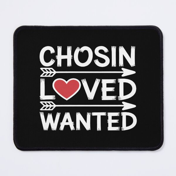 Item preview, Chosen loved wanted adopted kids adoption announcement designed and sold by BlackStars3Neon.