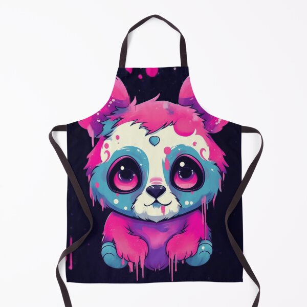 Item preview, Kawaii Neon Panda – Cute Pastel Goth Animal Art designed and sold by ArtBySylvia.