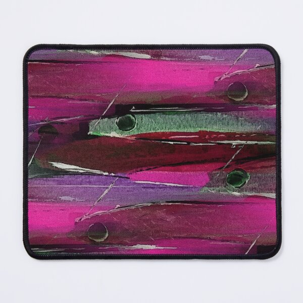 Item preview, Schooling Fish Painterly Rustic Abstract designed and sold by Artistestella.
