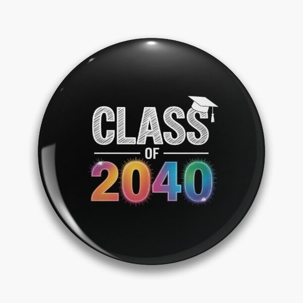 Item preview, Class of 2040 Grow with Me First Day of School Graduation designed and sold by BlackStars3Neon.