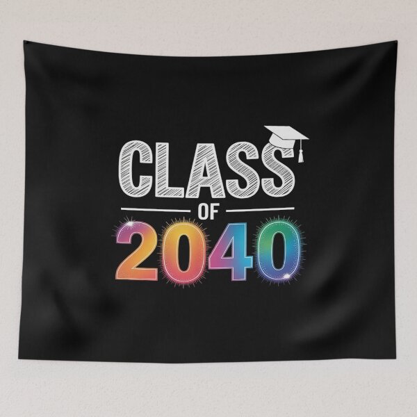 Item preview, Class of 2040 Grow with Me First Day of School Graduation designed and sold by BlackStars3Neon.