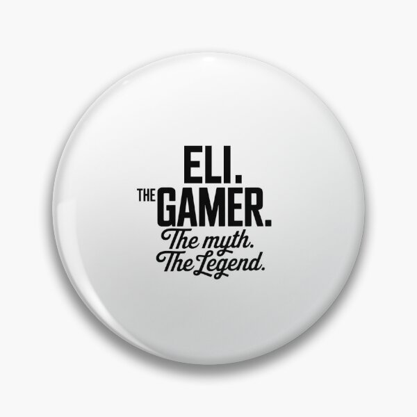 Item preview, Eli The Gamer The Myth The Legend Eli Name - Funny Gamer Quote design designed and sold by Oussinc.