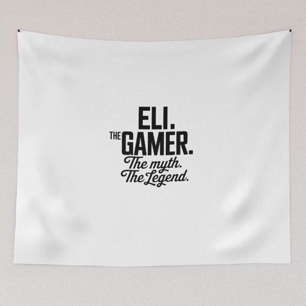 Item preview, Eli The Gamer The Myth The Legend Eli Name - Funny Gamer Quote design designed and sold by Oussinc.