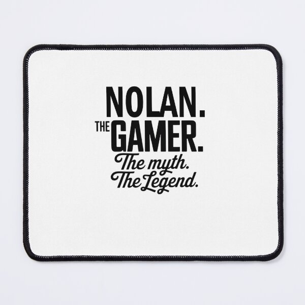 Item preview, Nolan The Gamer The Myth The Legend Nolan Name - Funny Gamer Quote design designed and sold by Oussinc.