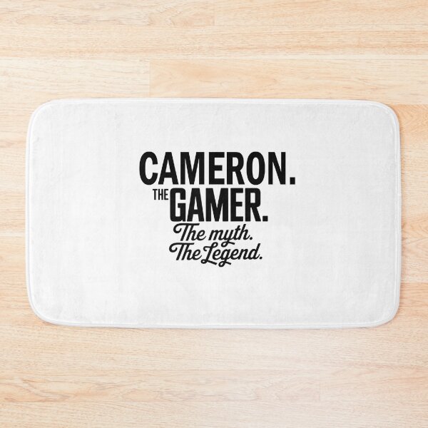 Item preview, Cameron The Gamer The Myth The Legend Cameron Name - Funny Gamer Quote design designed and sold by Oussinc.