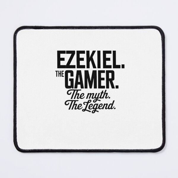 Item preview, Ezekiel The Gamer The Myth The Legend Ezekiel Name - Funny Gamer Quote design designed and sold by Oussinc.