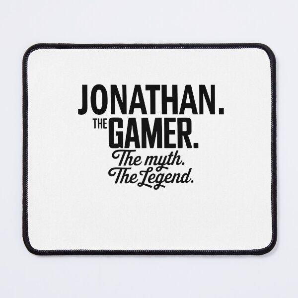 Item preview, Jonathan The Gamer The Myth The Legend Jonathan Name - Funny Gamer Quote design designed and sold by Oussinc.