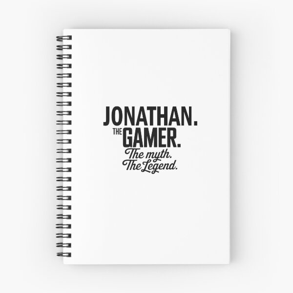 Item preview, Jonathan The Gamer The Myth The Legend Jonathan Name - Funny Gamer Quote design designed and sold by Oussinc.