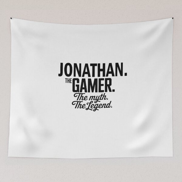 Item preview, Jonathan The Gamer The Myth The Legend Jonathan Name - Funny Gamer Quote design designed and sold by Oussinc.