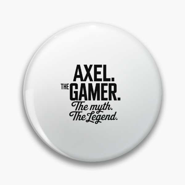 Item preview, Axel The Gamer The Myth The Legend Axel Name - Funny Gamer Quote design designed and sold by Oussinc.